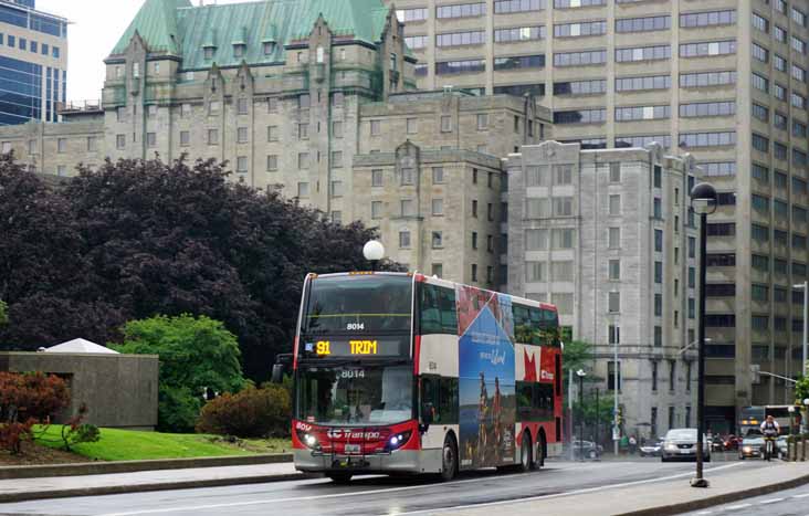 OC Transpo Alexander Dennis Enviro500 8014